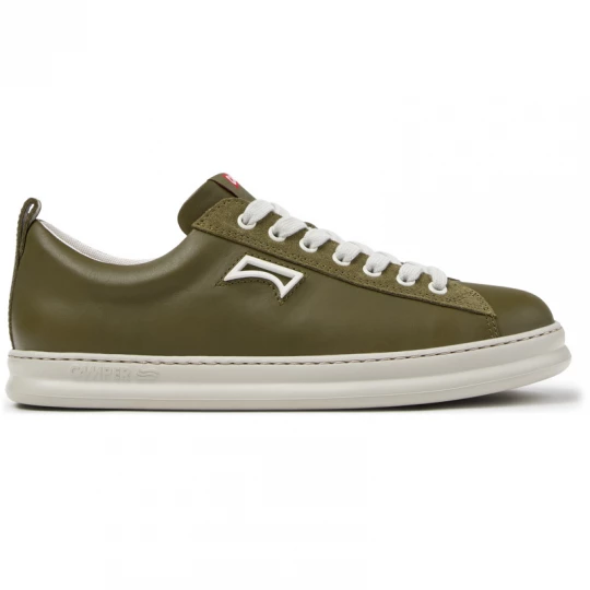 Foto van product CAMPER Runner - Vrijetijdsschoenen voor Heren - Groen, Smooth leather