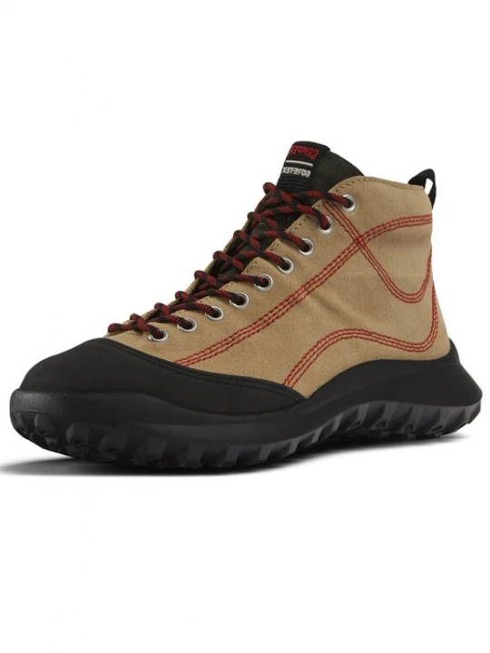 Foto van product CAMPER Sneakers hoog 'Circular' beige / roestbruin / zwart