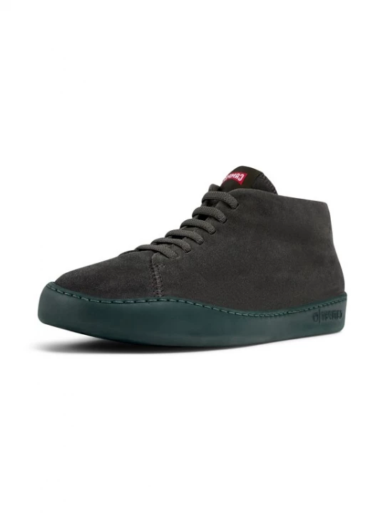 Foto van product CAMPER Sneakers hoog 'Peu Touring' donkergroen / zwart