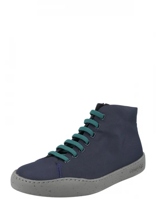 Foto van product CAMPER Sneakers hoog 'Peu Touring' navy / oranje / wit