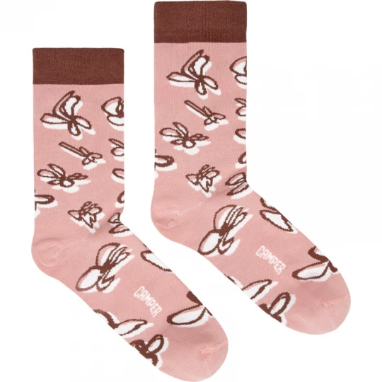 Foto van product CAMPER Socks - Unisex Sokken - Roze, Cotton fabric