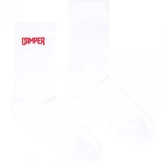 Foto van product CAMPER Socks - Unisex Sokken - Wit, Cotton fabric
