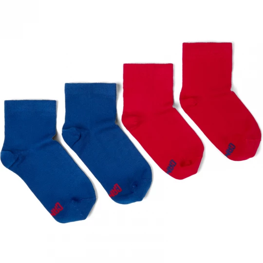 Foto van product CAMPER Sox Socks - Unisex Sokken - Rood, Blauw, Cotton fabric