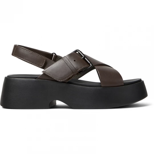 Foto van product CAMPER Tasha - Nette schoenen voor Dames - Bruin, Smooth leather