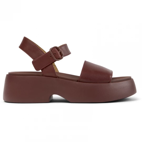 Foto van product CAMPER Tasha - Sandalen voor Dames - Kastanjebruin, Smooth leather