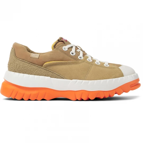 Foto van product CAMPER Teix - Vrijetijdsschoenen voor Dames - Beige, Cotton fabric