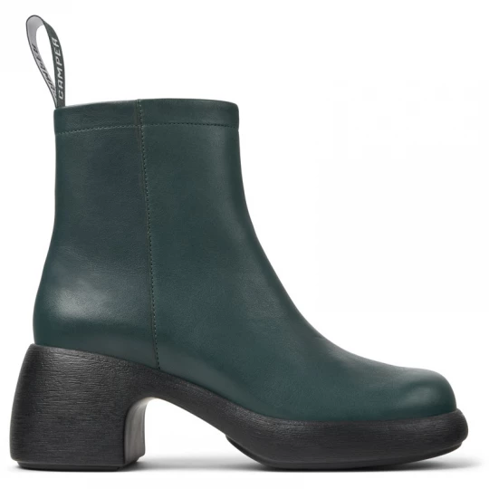 Foto van product CAMPER Thelma - Enkellaarzen voor Dames - Groen, Smooth leather