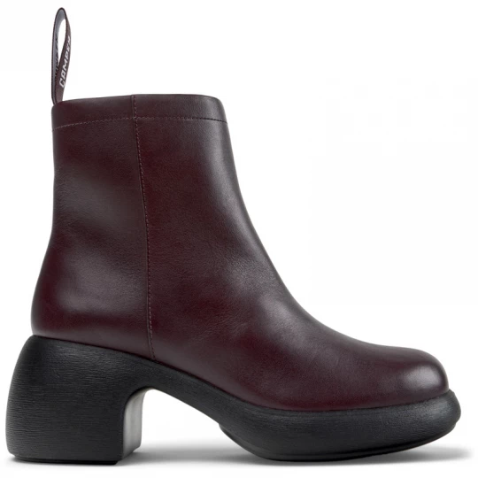 Foto van product CAMPER Thelma II - Enkellaarzen voor Dames - Kastanjebruin, Smooth leather