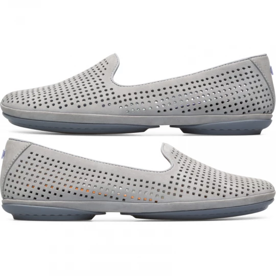 Foto van product CAMPER Twins - Ballerina’s voor Dames - Grijs, Suede