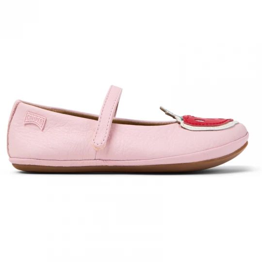 Foto van product CAMPER Twins - Ballerina’s voor Meisjes - Roze, Smooth leather