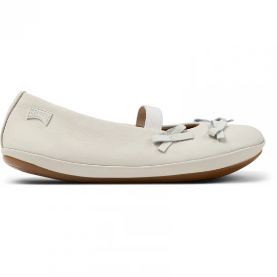Foto van product CAMPER Twins - Ballerina’s voor Meisjes - Wit, Smooth leather