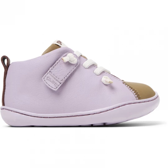 Foto van product CAMPER Twins - Klittenband voor Firstwalkers - Rood, Paars, Bruin, Smooth leather
