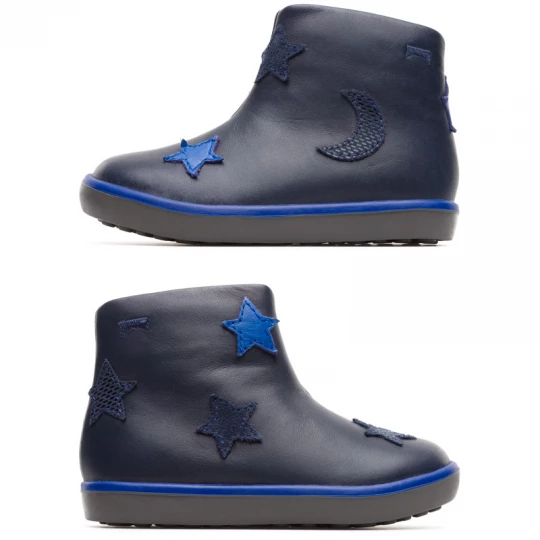 Foto van product CAMPER Twins - Laarzen voor - Blauw, Smooth leather