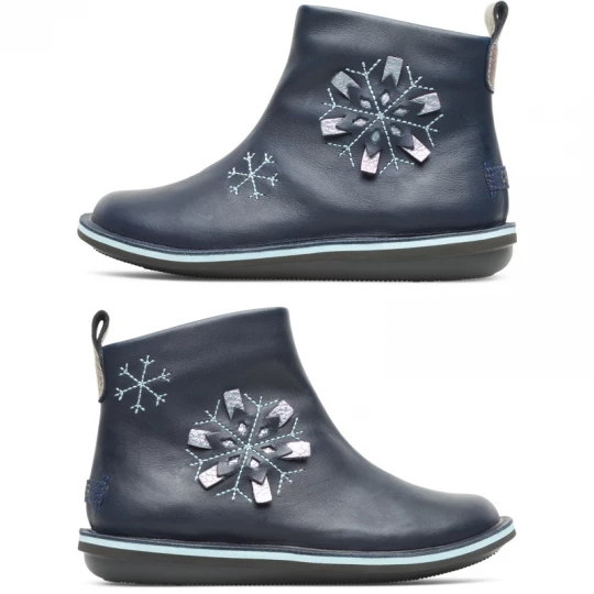 Foto van product CAMPER Twins - Laarzen voor - Blauw, Smooth leather