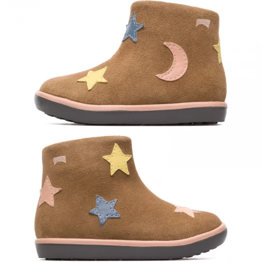 Foto van product CAMPER Twins - Laarzen voor - Bruin, Smooth leather