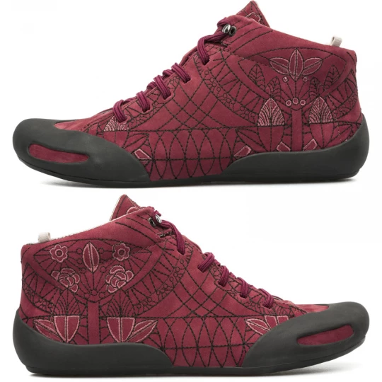 Foto van product CAMPER Twins - Laarzen voor Dames - Rood, Suede