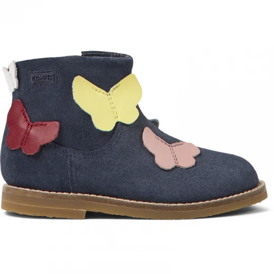 Foto van product CAMPER Twins - Laarzen voor Firstwalkers - Blauw, Smooth leather
