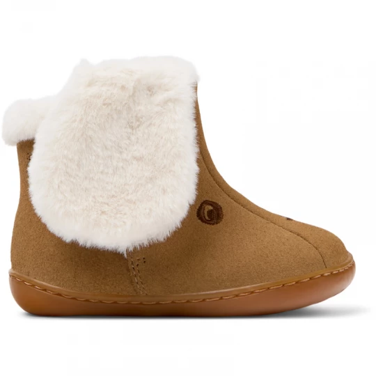 Foto van product CAMPER Twins - Laarzen voor Firstwalkers - Bruin, Cotton fabric