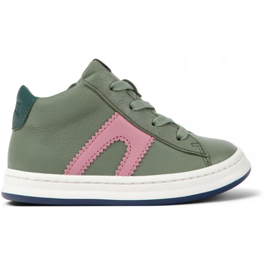 Foto van product CAMPER Twins - Laarzen voor Firstwalkers - Groen, Smooth leather