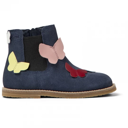 Foto van product CAMPER Twins - Laarzen voor Meisjes - Blauw, Kastanjebruin, Roze, Smooth leather