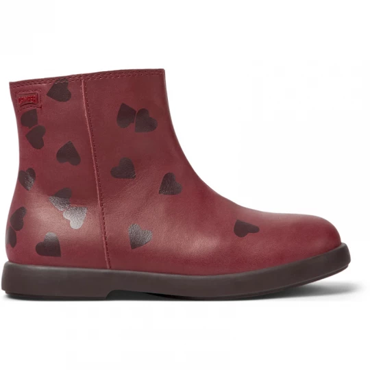 Foto van product CAMPER Twins - Laarzen voor Meisjes - Kastanjebruin, Smooth leather
