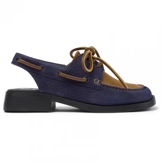 Foto van product CAMPER Twins - Nette schoenen voor Dames - Blauw, Bruin, Suede