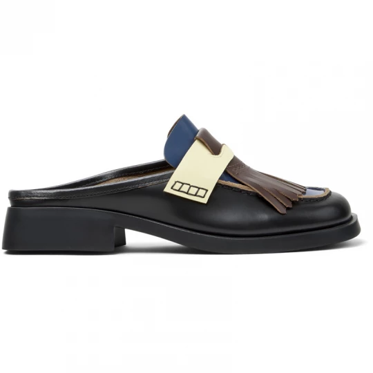 Foto van product CAMPER Twins - Nette schoenen voor Dames - Blauw, Zwart, Geel, Smooth leather
