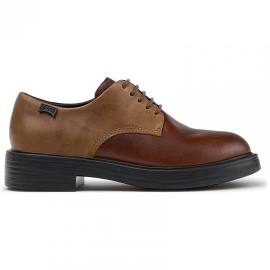 Foto van product CAMPER Twins - Nette schoenen voor Dames - Bruin, Smooth leather