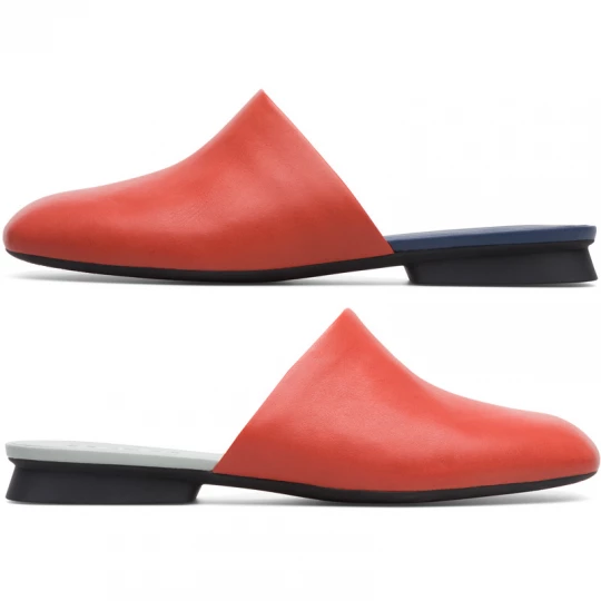 Foto van product CAMPER Twins - Nette schoenen voor Dames - Rood, Smooth leather