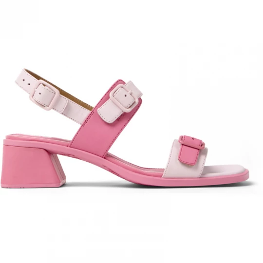 Foto van product CAMPER Twins - Nette schoenen voor Dames - Roze, Smooth leather