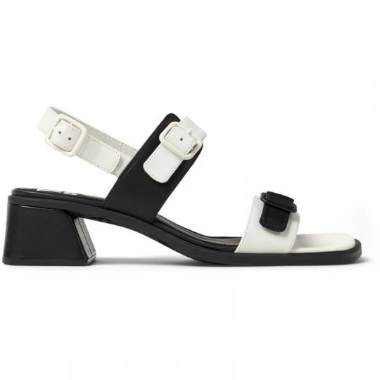 Foto van product CAMPER Twins - Nette schoenen voor Dames - Wit, Zwart, Smooth leather