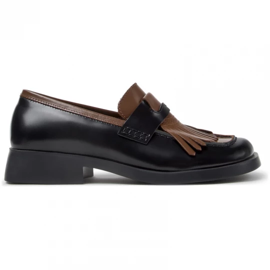 Foto van product CAMPER Twins - Nette schoenen voor Dames - Zwart, Bruin, Smooth leather