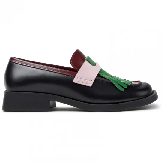 Foto van product CAMPER Twins - Nette schoenen voor Dames - Zwart, Kastanjebruin, Roze, Smooth leather