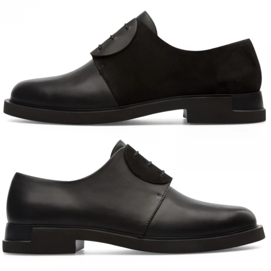 Foto van product CAMPER Twins - Nette schoenen voor Dames - Zwart, Smooth leather