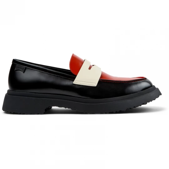 Foto van product CAMPER Twins - Nette schoenen voor Heren - Zwart, Rood, Wit, Smooth leather