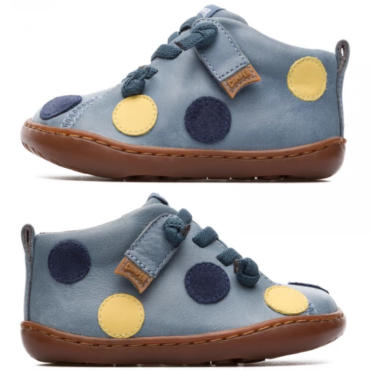 Foto van product CAMPER Twins - Nette vrijetijdsschoenen voor - Blauw, Smooth leather