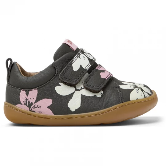 Foto van product CAMPER Twins - Nette vrijetijdsschoenen voor Firstwalkers - Grijs, Wit, Roze, Smooth leather