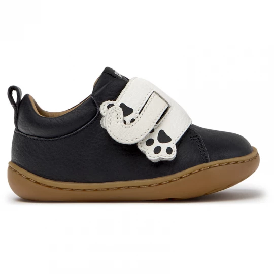 Foto van product CAMPER Twins - Nette vrijetijdsschoenen voor Firstwalkers - Zwart, Smooth leather