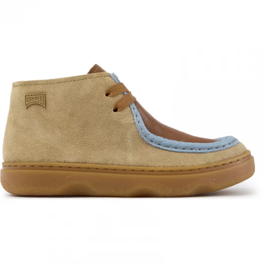Foto van product CAMPER Twins - Nette vrijetijdsschoenen voor Meisjes - Bruin, Blauw, piel.consumidor13