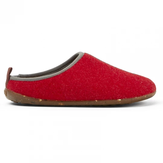 Foto van product CAMPER Twins - Pantoffels voor Meisjes - Grijs, Rood, Kastanjebruin, Cotton fabric