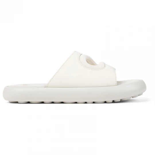 Foto van product CAMPER Twins - Sandalen voor Dames - Wit, Smooth leather / Cotton fabric