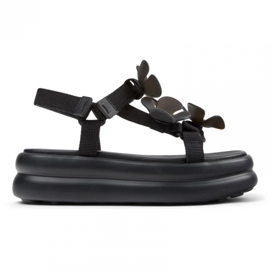 Foto van product CAMPER Twins - Sandalen voor Dames - Zwart, Cotton fabric