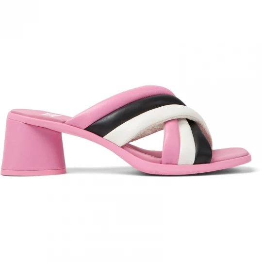 Foto van product CAMPER Twins - Sandalen voor Dames - Zwart, Wit, Roze, Smooth leather