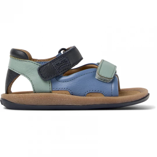 Foto van product CAMPER Twins - Sandalen voor Firstwalkers - Blauw, Groen, Smooth leather