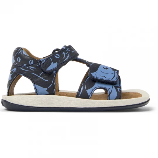 Foto van product CAMPER Twins - Sandalen voor Firstwalkers - Blauw, Smooth leather