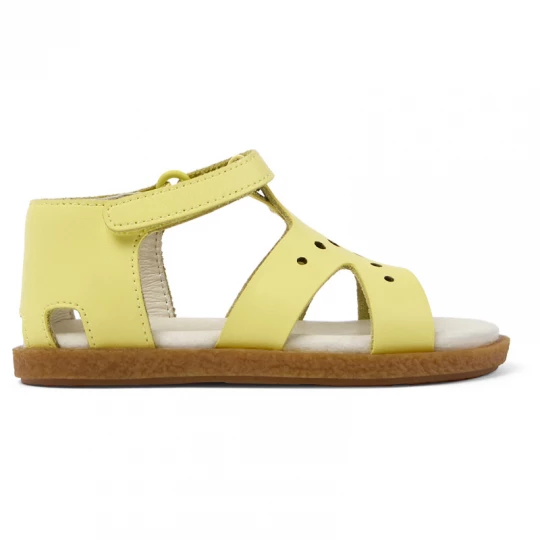 Foto van product CAMPER Twins - Sandalen voor Firstwalkers - Geel, Smooth leather