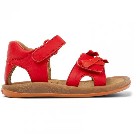 Foto van product CAMPER Twins - Sandalen voor Firstwalkers - Rood, Smooth leather