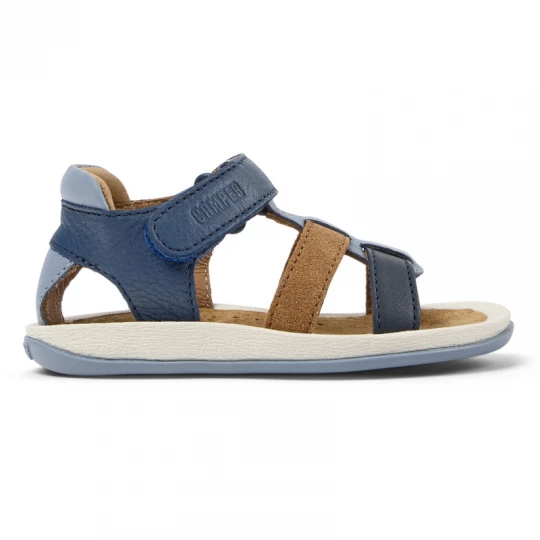 Foto van product CAMPER Twins - Sandalen voor Kinderen - Blauw, Bruin, Smooth leather
