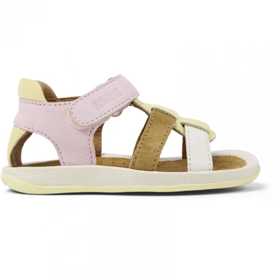 Foto van product CAMPER Twins - Sandalen voor Kinderen - Geel, Roze, Wit, Smooth leather