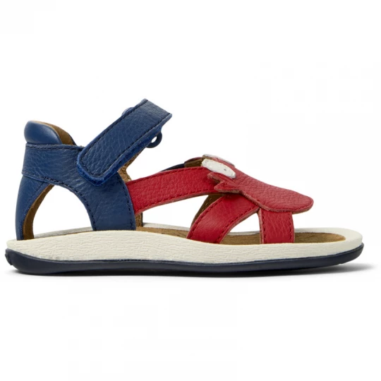 Foto van product CAMPER Twins - Sandalen voor Kinderen - Rood, Blauw, Wit, Smooth leather
